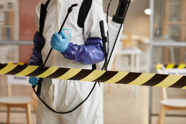 Professional Trauma Scene Cleanup technician working in Clark, NJ